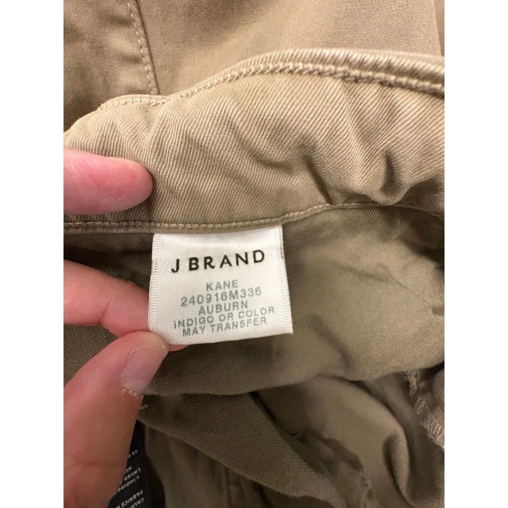 J Brand Kane Auburn Mens Pants‎ Size 36 Straight Leg Chinos